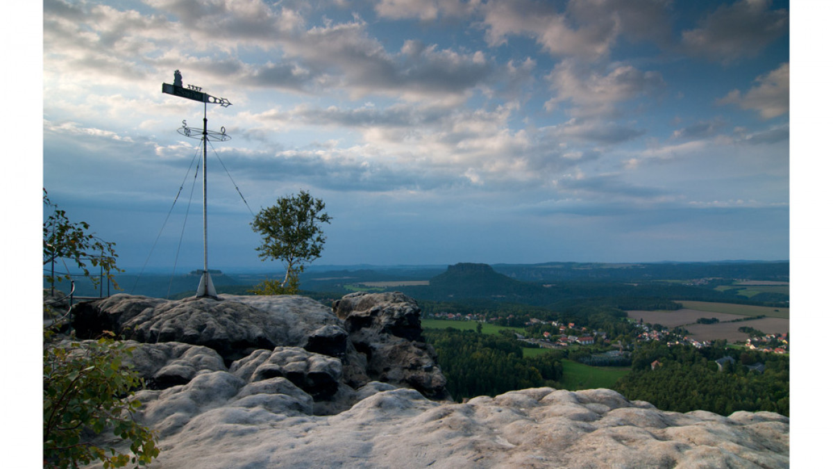 Blick vom Gohrischstein